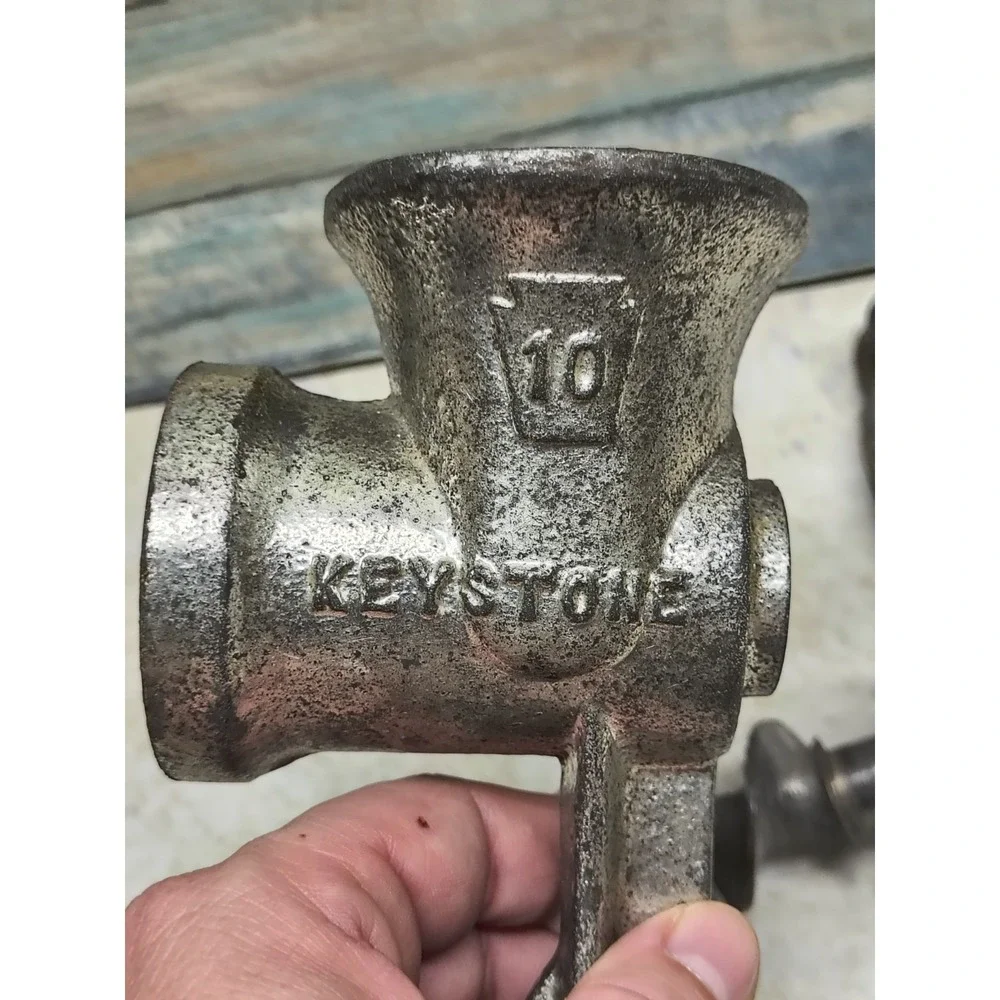 Vintage Keystone‎ No 10 Food Meat Grinder Chopper